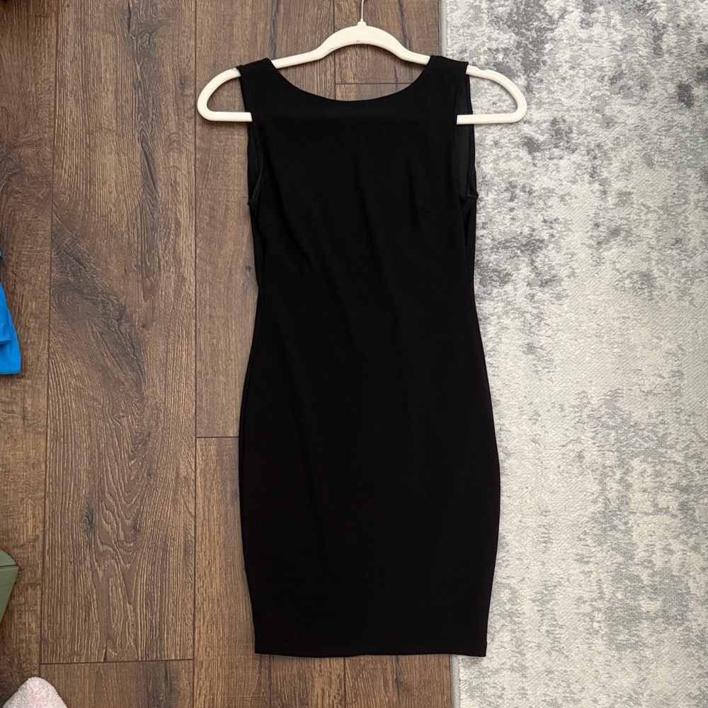 Monaco Classic Black Mini Dress